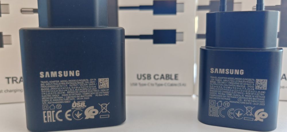 Incarcator Samsung 25w și 45w super fast charge galaxy a16,a26,s23,s24