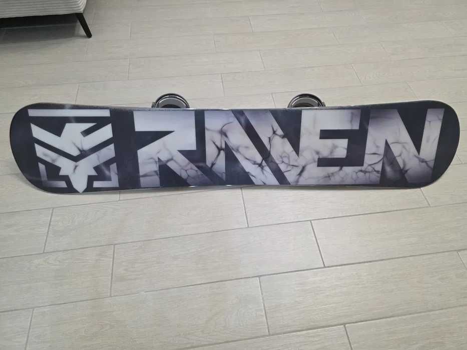 Placa snowboard Raven Lupus 150 cu legaturi Drake si husa