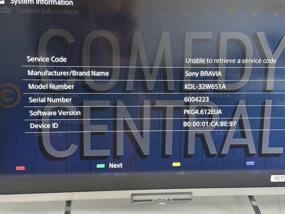 Televizor LED 32” Sony Full HD Wi-Fi KDL-32W651A BRAVIA in stare foarte buna, subtire, telecomanda si stativ originale
