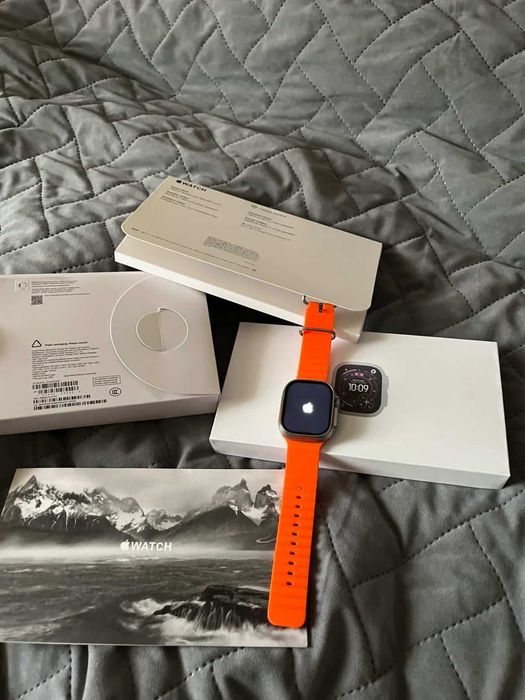 Apple Watch Ultra 3 – отличен, пълен комплект, ТОП цена