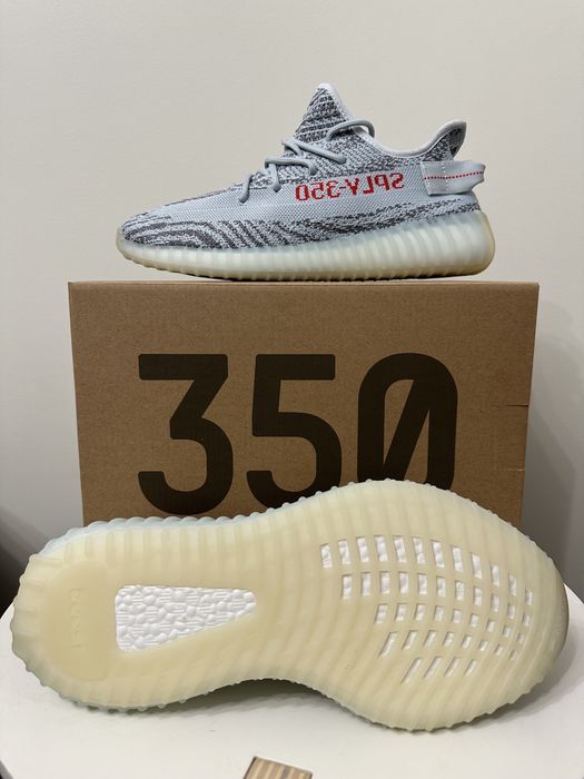 Super Reducere ! Yeezy Boost 350 - Blue Tint - Marimea 37