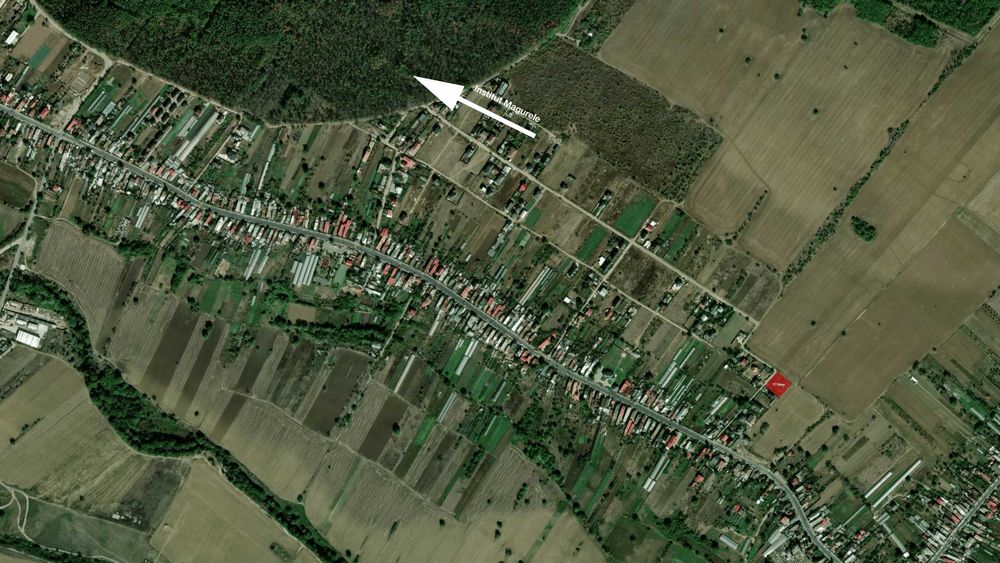 Teren de colț 1715mp, construibil, Jilava, utilități