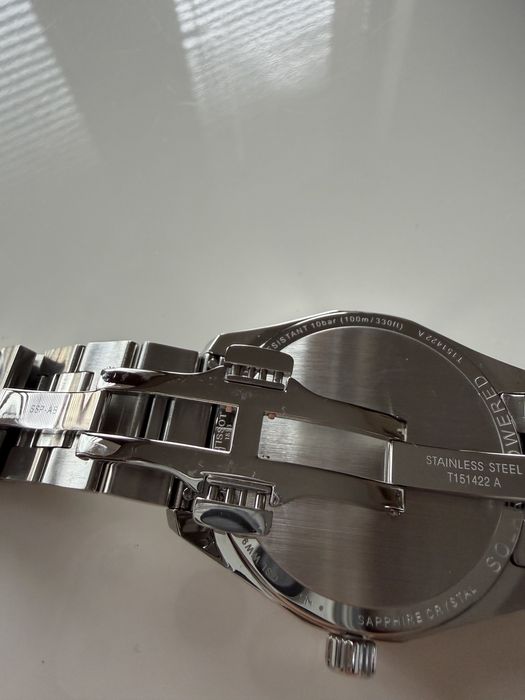 Tissot мъжки часовник PRC 100 Solar Quartz неразличим от нов