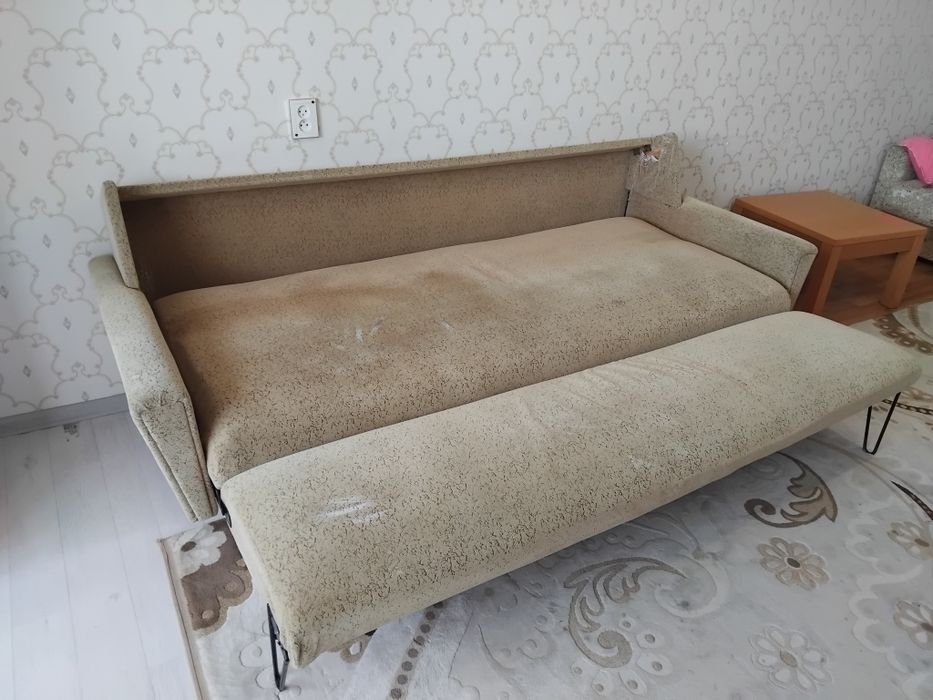 Диван раскладной советский перешитый
