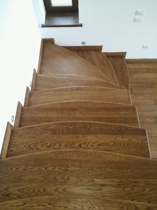 Scări din lemn  stratificat calitate premium