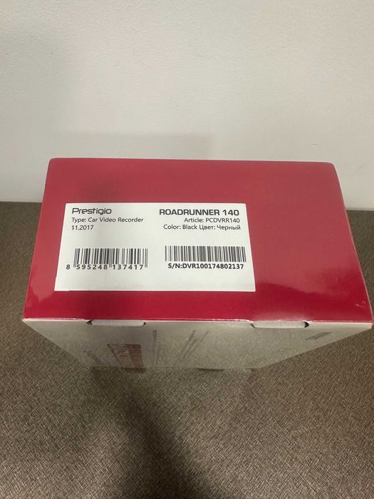 НОВ Видеорегистратор DVR Prestigio RoadRunner 140, Full HD, 1.5",12 MP