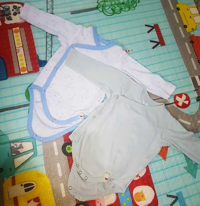 outlet: lot haine bebe, 3-6 luni, mărimea 62-68 (28 de piese)