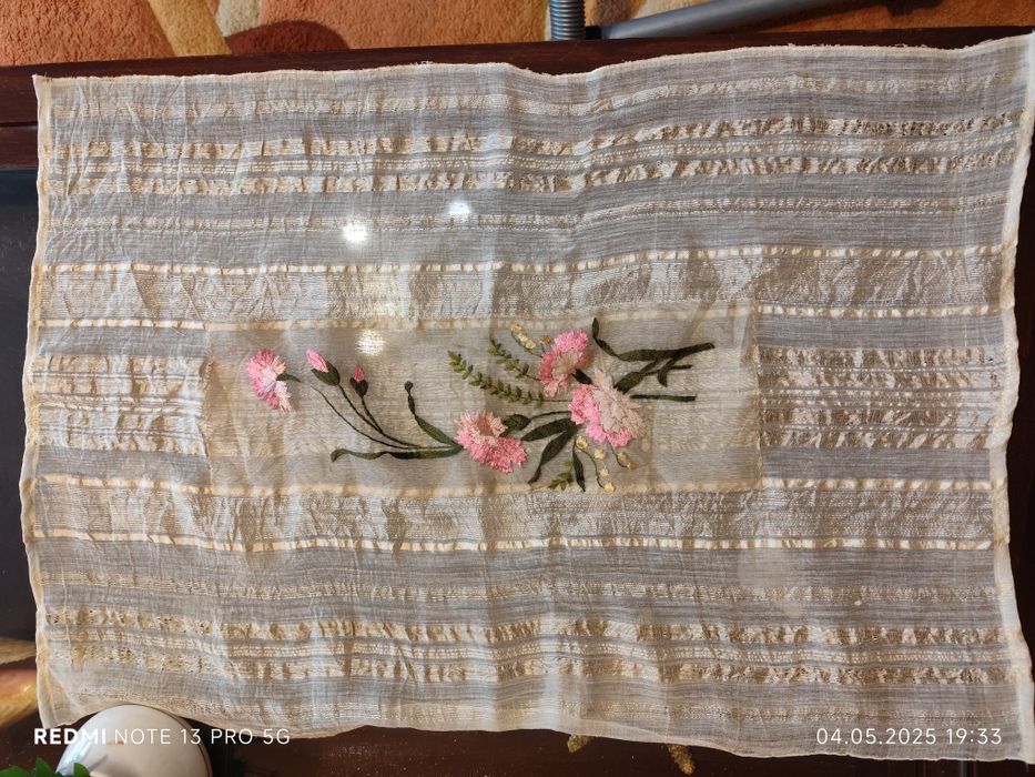 Стари  копринени покривки