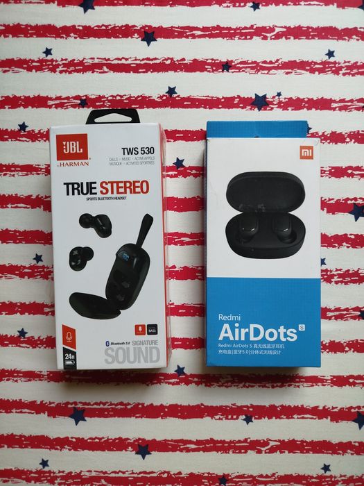 Беспроводные наушники новые