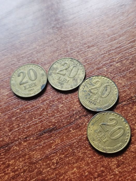 Moneda 20 de lei 1991-95