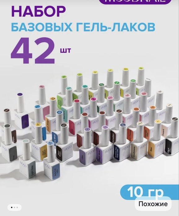 Набор гель лаков Mood nail