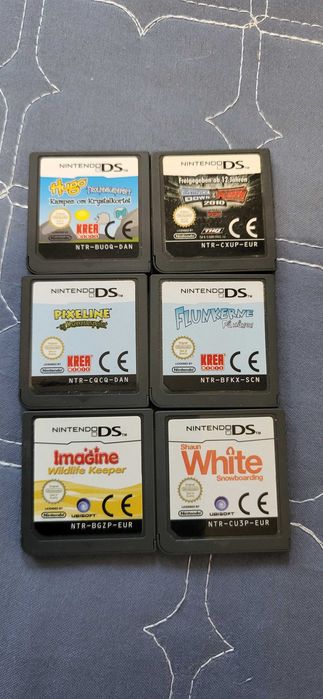Nintendo DS jocurii  diferite 100 lei 6 bucatii