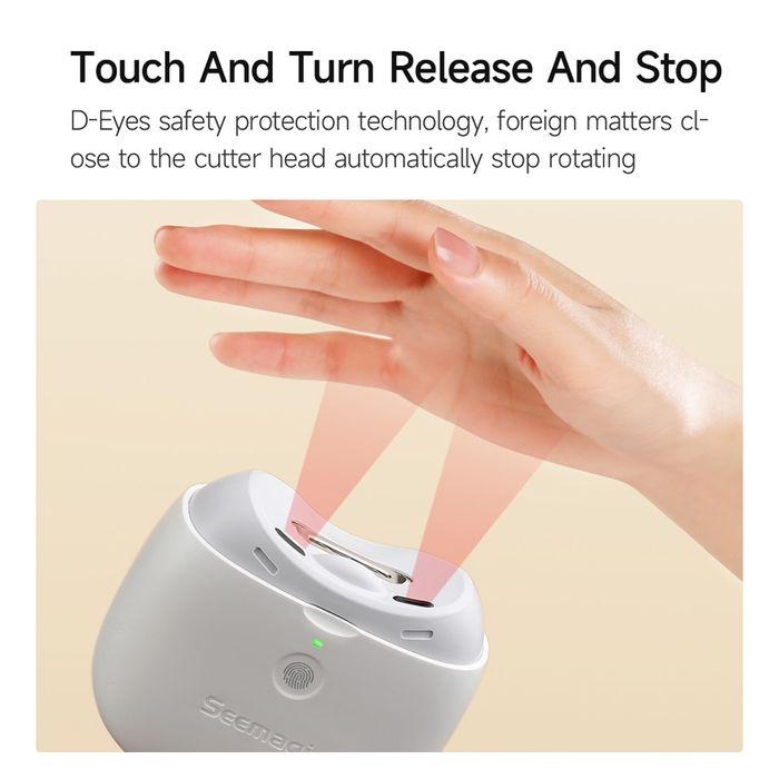 Электрическая автоматическая машинка для стрижки ногтей