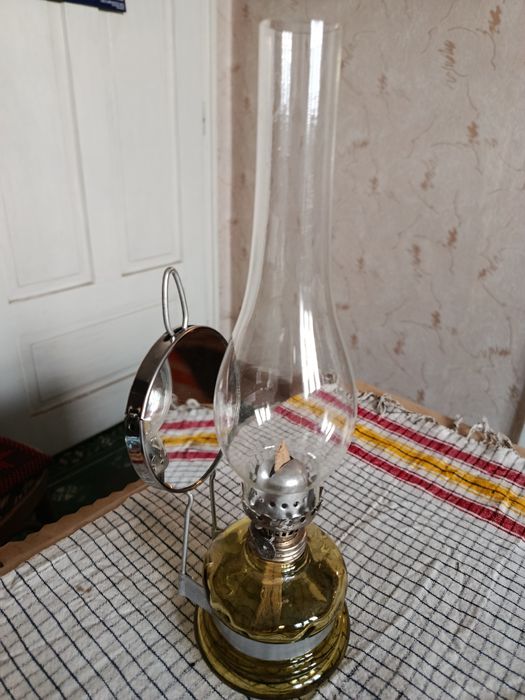 Старинна газена лампа
