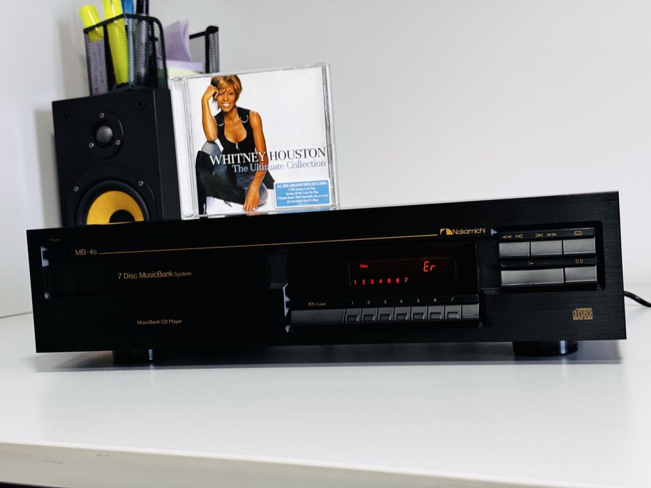 CD-player - 7 discuri Nakamichi MB-4s,ca nou estetic-defect-nu citește