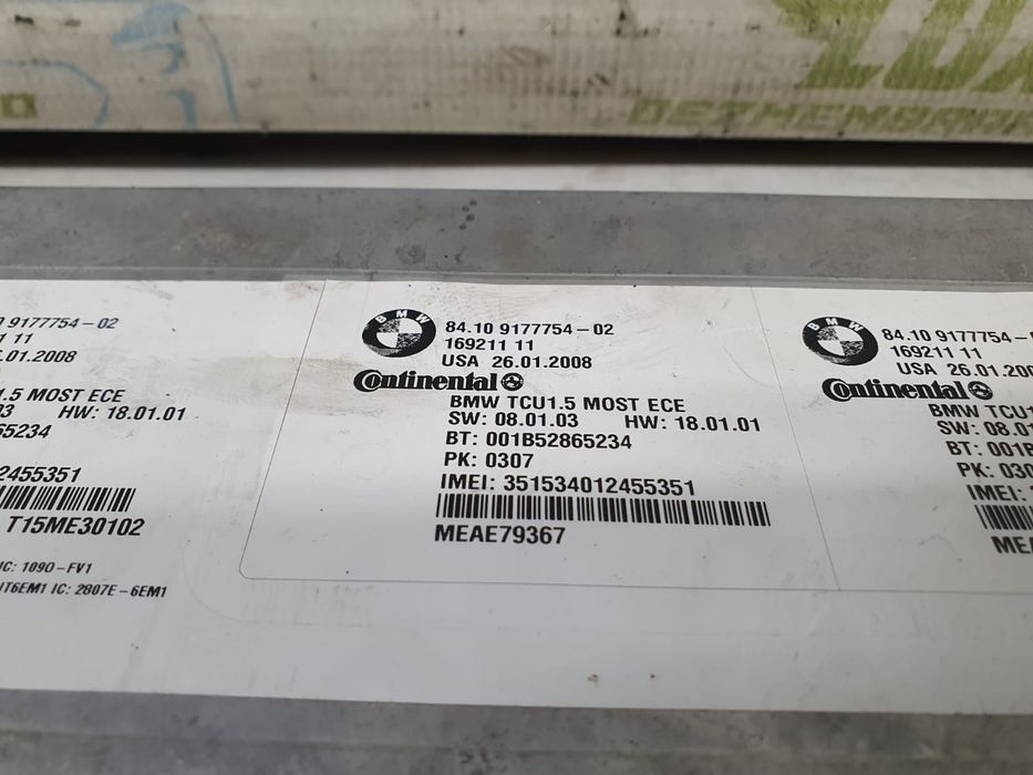 Modul bluetooth 9177754 BMW Seria 3 E90/E91/E92/E93 [2004 - 2010]