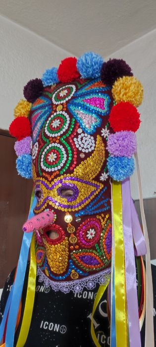 Кукерска маска, гугла,  ,Новодел, нова, Сурва, маскарад, Кукер