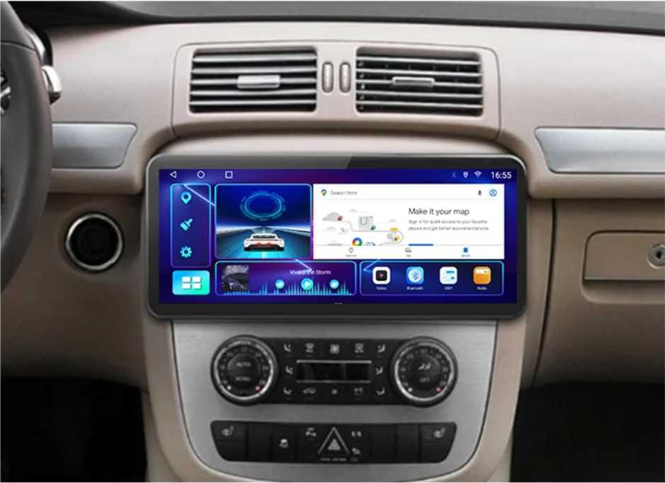 MERCEDES-BENZ RCLASS W251/R300/ 2006/2013 12.3''андроид нави,7127+9501
