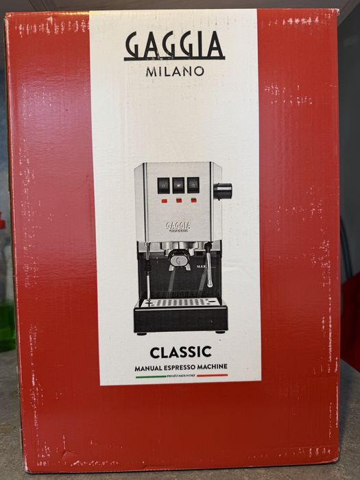 Чисто нова кафемашина GAGGIA Classic E24 Blue