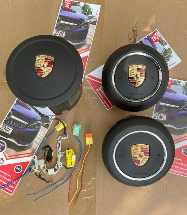 PORSCHE airbag volan - pentru toate modelele Cayene Macan 911 Panamera