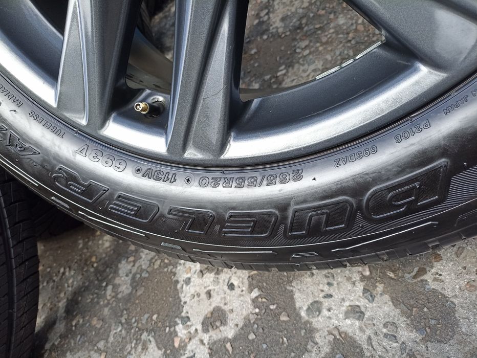 Шины 265/55/20 Bridgestone летний комплект