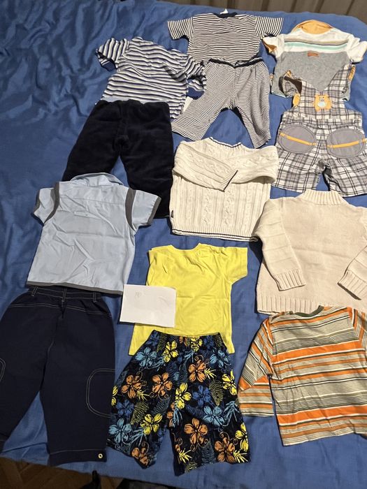 Детски дрехи за момче ръст 80, 9-12 месеца