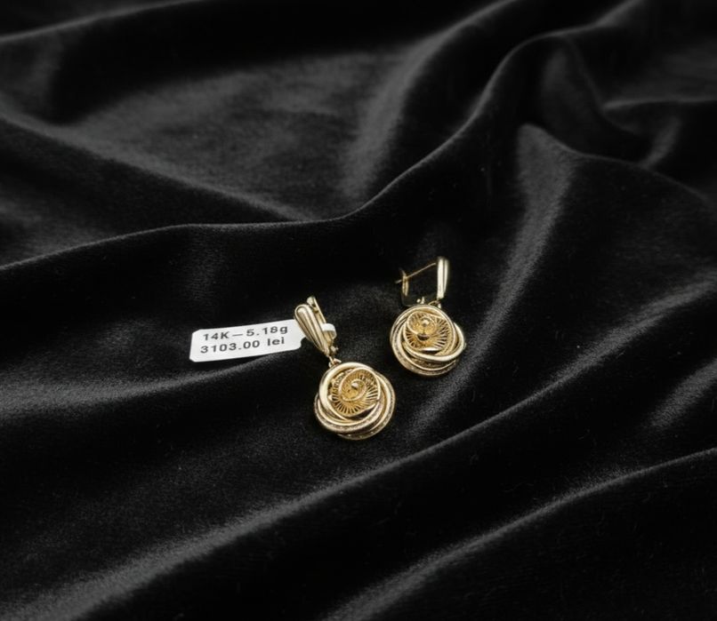 Cercei aur 14k 5.18gr