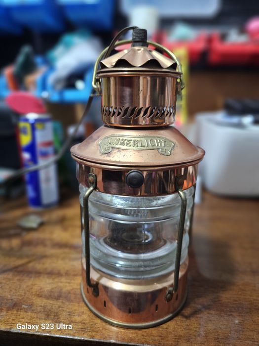 Продавам: Винтидж Морски Фенер (Anchor Light) – Den Haan Ro