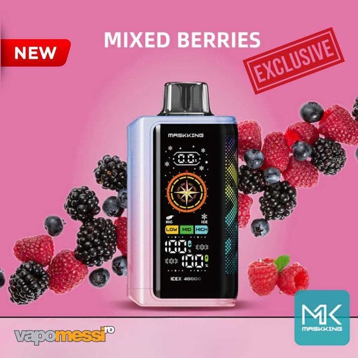 Vape MASKKING Icex Ecran curbat Full Led