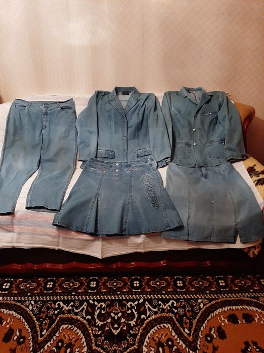 Женская одежда джинсовая