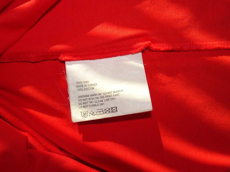 Гоша Рубчинский тениска с лого