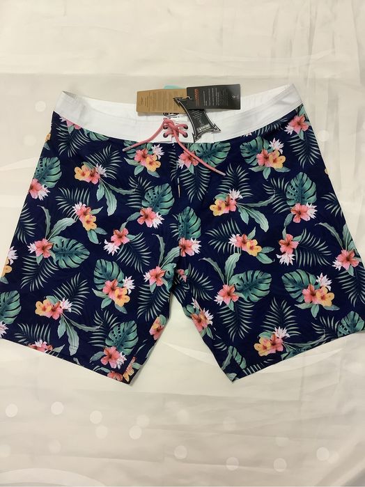 Short floral barbati/ XL