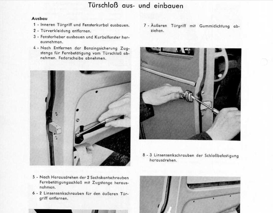 Оригинално ръководство за ремонт на VW Костенурка 1952-1957 на CD