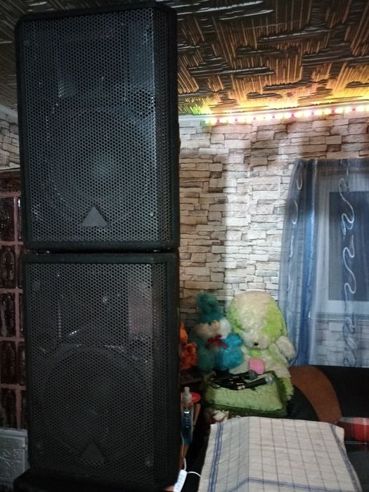 Boxe pe 12" pasive 2x400w echipate cu difuz. Eminence
