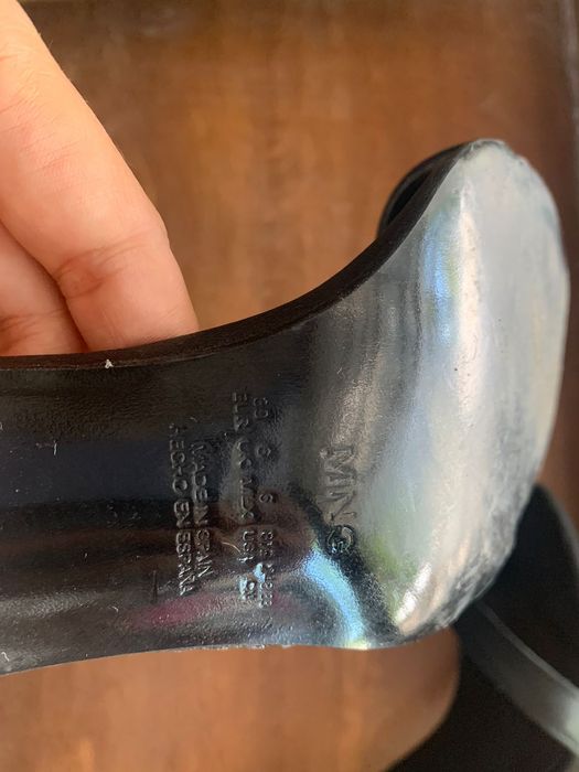 Босоножки кожаные , Mango