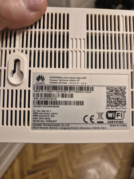 Router wireless wifi 6 Huawei Ax3000