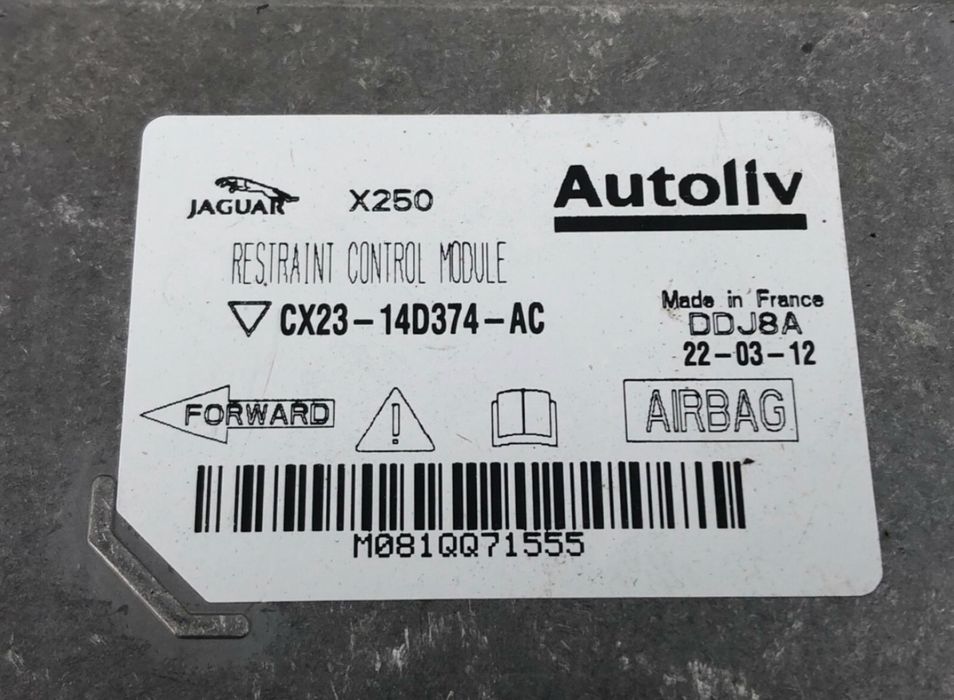 Ecu Control Srd Modul Calculator Airbag Jaguar XF X250 2008-