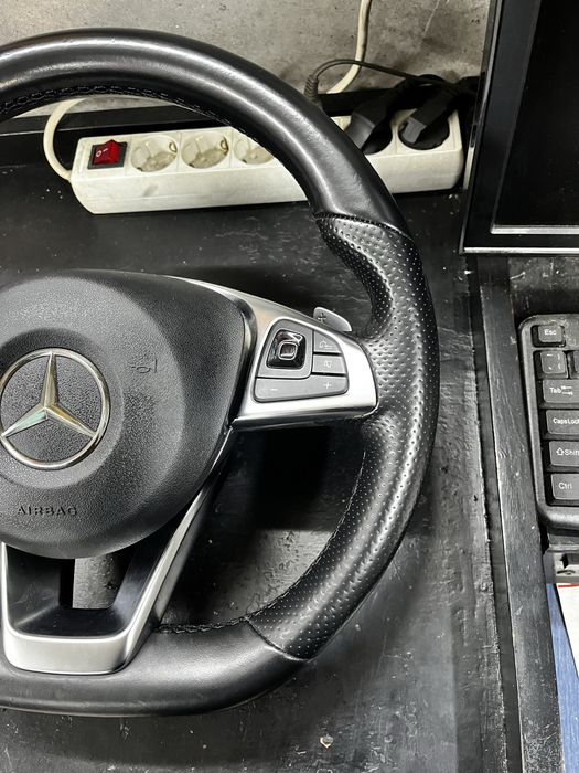 АМГ волан mercedes е,ц,цлс,гле и др. Конзола с лосчета лентов кабел