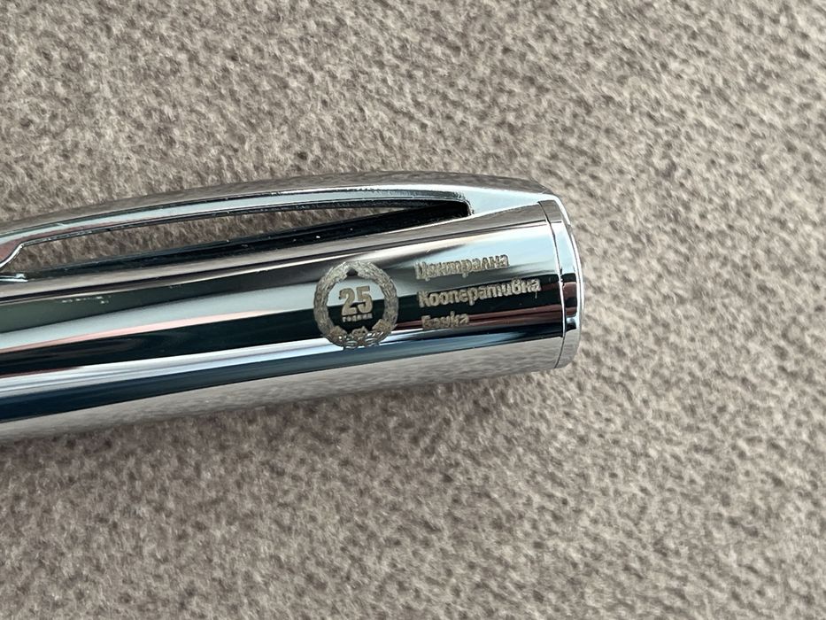 Cerruti 1881 Conquest Blue – луксозна метална химикалка, нова