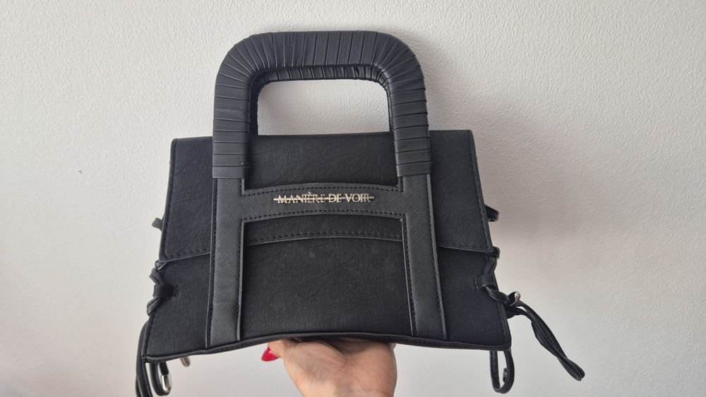 Кожена чанта Manière De Voir