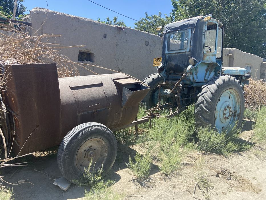 Трактор Т28 на ходу тележкаси билан сотилади