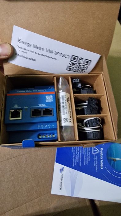 Victron  Lynx Shunt 1000 M8 & Victron Energy Meter VM-3P75CT