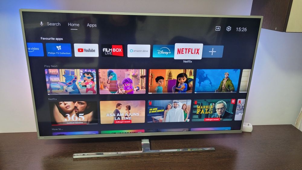 Televizor 4k Philips Ambilight The One LED 50PUS8545 126 cm smart Andr