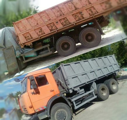 Пескоструйная чистка спецтехники и ПОКРАСКА