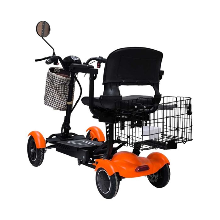 Сгъваема електрическа четириколка MaxMotors 750W - Orange