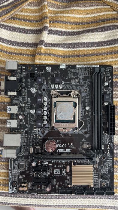 сборка h110m-k, i3 6100+ кулер