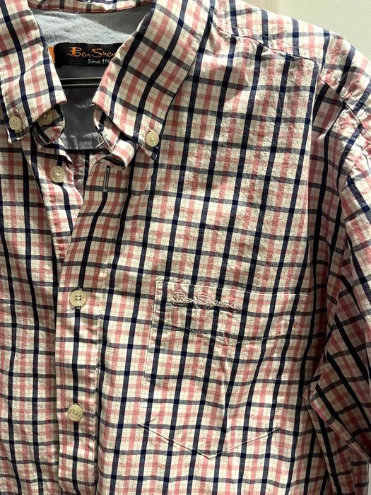 3 мъжки ризи M/L POLO RALPH LAUREN, Pierre Cardin, Ben Sherman