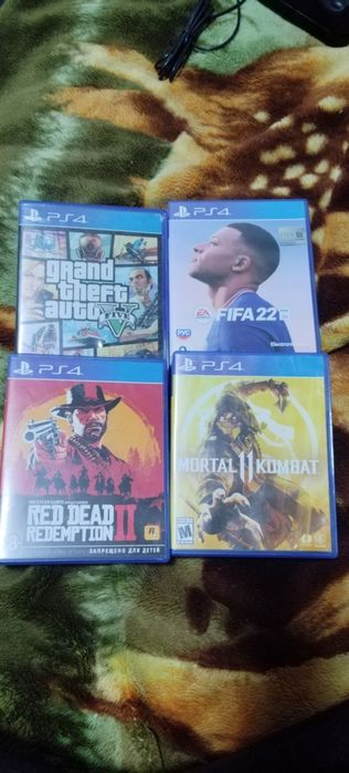 Игры для ПС4 ps4. Rdr2, gta5