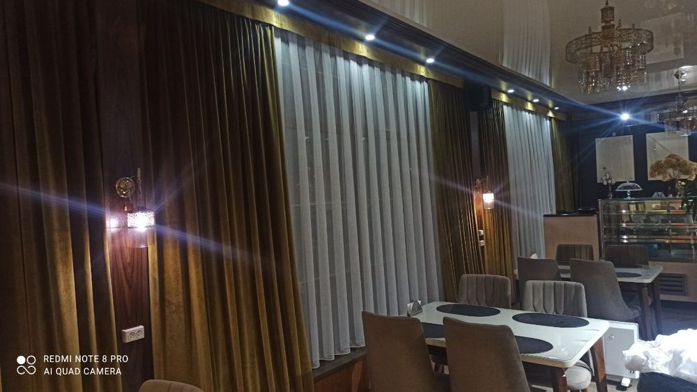 Mega AKSIYA Parda tikish xizmati , karniz metiriga 50 min