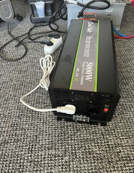 Invertor 1000W/2000W/2500W/3000W/3500W/5000W cu telecomandă, sinus pur